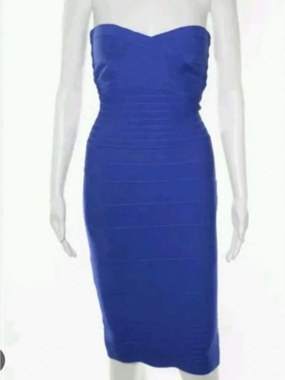 $1,100 Royal Blue Bodycon Dress M